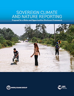 Cover image of report for: Sovereign Climate and Nature Reporting: Proposal for a Risks and Opportunities Disclosure Framework