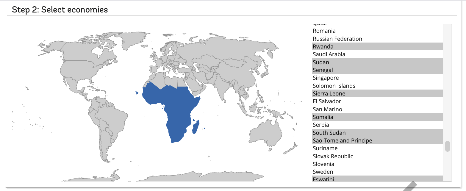 Step 2 of ESG Score Builder